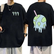 Rapper Juice Wrld 999 Short Sleeve T-Shirt Men Women Y2k Letter Print T-Shirt Casual Fashion Summer 