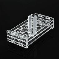 COD-Cuvette Stand Plexiglass Rack For Glass Quartz Cuvette (Liquid Sample Cell) Light Path 10mm Abso