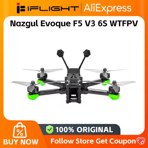 iFlight Nazgul Evoque F5 V3 6S WTFPV for DIY Drone DC /X Dual Geometry Flexible Switching 190 km/h M