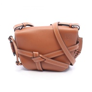 【二手】 LOEWE GATE BAG 單肩包，小號ブラウン，女士，二手 B
