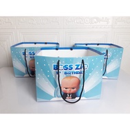 Paperbag baby boss/goodie bag baby boss/custom baby boss snack Container