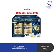 GLUCERNA Vanilla 850g x 2 + EXTRA 370g