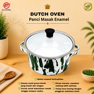 Dutch Oven Enamel Blurik 20 cm