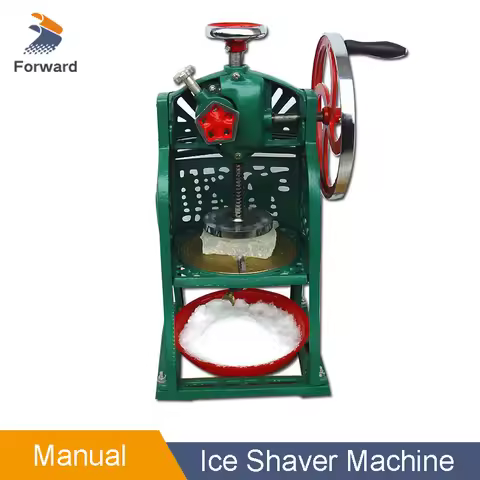 Manual Snow Ice Shaver Machine Hand Crack Ice Crusher Maker Heavy Duty Iron Shaved Ice Machine Ice C