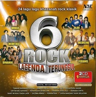 6 Rock Lagenda Terunggul 2CD Digital Remastered Wings Meditasi Dinamik Olan Medicine Febians