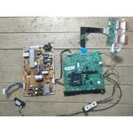 (AT501) Samsung UA40F5500AM Mainboard, Powerboard, Tcon, Tcon Ribbon, LVDS. Used TV Spare parts