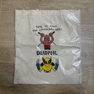 Deadpool 一番賞 D賞 tote bag Wolverine 死侍 狼人