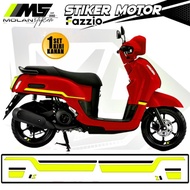 Cutting Sticker Striping Variation Yamaha Fazzio 125 - Yamaha Fazzio Hybrid - Cutting Striping Fazzi