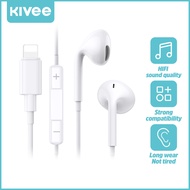 KIVEE Headset Gaming iPhone lightning/3.5mm In Ear Earphone 1.2M