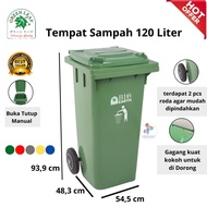 tempat sampah BIO 120 liter green leaf 2012