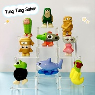 Squeeze Toy Pinch Tung Tung Tung Sahur Squeeze knead Doll 9PCS/set Tung Tung Sahur Action Figure