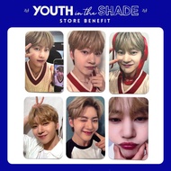 ZB1อัลบั้ม Youth In Shade PhotoCards Baseone Jiwoong Gyuvin Yujin Taerae Ricky Matthew Hanbin ZhangH