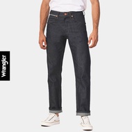 WRANGLER กางเกงยีนส์ (ริมแดง) ผู้ชาย คอลเลคชั่น Legend Of Wrangler เอวกลาง ทรงกระบอก ทรง MWZ รุ่น WR