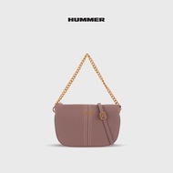 Hummer Ladies PU Leather Crossbody Shoulder Bag With Chain Strap