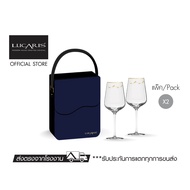 LUCARIS ชุดของขวัญแก้วไวน์แดงพร้อมกระเป๋า LCS Festive The Infinite Royale set