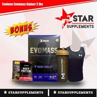 Evolene Evomass 2 lbs (912gr) Evo Mass Weight Gainer 2 lb BPOM Weight Gain/