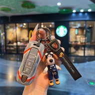 [Sg Seller]Suitable for Porsche Key Cover Cayenne Paramera macan Maca 911Panamera Shell 718 TrackHT9