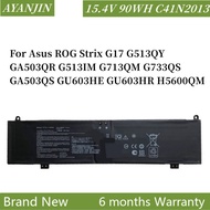 C41N2013 Laptop Battery For Asus ROG Strix G17 G513QY GA503QR G513IM G713QM G733QS GA503QS GU603HE G