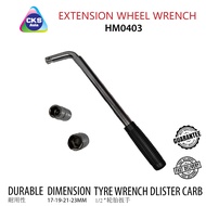 TYRE WRENCH SPANNER WHEEL WRENCH WITH SOCKET CAR TOOL WORKSHOP GARAGE 17-19MM 21-23MM (PRICE FOR 1)