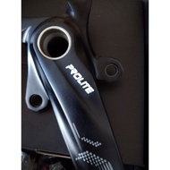 Prolite crankset double type with hollowtech bottom bracket (no chairing) crank arm with 104 bcd & 6