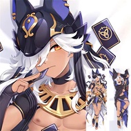 Game Genshin Impact Cyno Anime Dakimakura Pillow Case HD Otaku Throw Cushion Cover