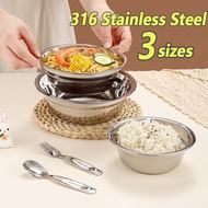 316 STAINLESS STEEL BOWL High Quality Bowl/ Dinnerware/ Tableware / kitchen bowl YM73