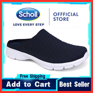 รองเท้า Scholl รองเท้าผ้าใบผู้ชาย Scholl รองเท้าบุรุษรองเท้าแตะผ้าแคนวาสสำหรับผู้ชาย Scholl Kasut รองเท้าแตะ Scholl Scholl ผู้ชาย Scholl ครึ่งไซส์ใหญ่รองเท้าแตะลำลองผู้ชายแฟชั่นรองเท้าส้นเตี้ย