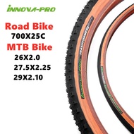 INNOVA MTB Tyre 26x2.0 27.5x2.25 29x2.1 Road Bike Tyre 700x25c Anti Puncture-Proof Ultralight Mountain Bike Tires