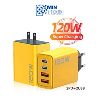 120W 2 Port USB 2 Type-C fast charger no heater