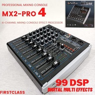 Firstclass mx2 pro4 4channel audio mixer firstclass mx 2 pro 4 ori