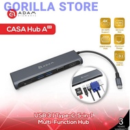 Adam Elements 3.1 Type C 5-in-1 Multi Function Hub Casa Hub A03 Gray
