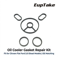 Oil Cooler Gasket Repair Kit For Ford Focus C-Max S-Max Mondeo Kuga Galaxy Citroen C4 C5 C8 Dispatch