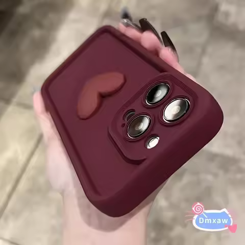 For Samsung Galaxy S25 Ultra S25+ A06 A16 M02 S24 FE A72 A56 A26 5G 4G Phone Case Love Heart Silicon