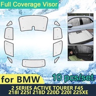 Full Cover Sunshades For BMW 2 Series Active Tourer F45 218i 225i 218d 220d 220i 225xe Car Windshiel