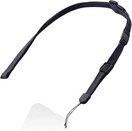 Elecom Strap Neck Strap, Cell Phone, Adjustable Length, 14.6-19.7 inches (37-50 cm), Made of cushion