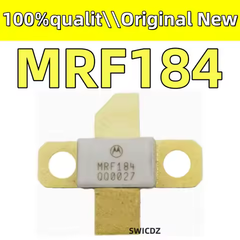 100%New original MRF184 MRF184R1 [ 65V 100mA 60W 1GHz CASE360B-01 ] LATERAL N-CHANNEL BROADBAND RF P