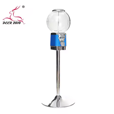 Factory Wholesale Toys Gumball Vending Machine with Stand and Leg to Support
