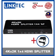 4Kx2K 1x4 HDMI Splitter 1.4V 3D
