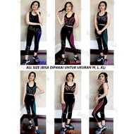 3119 Singlet + Leggings Set 7/8 Gymnastics/Sport/Zumba/Aerobic/Yoya Women's Gym FEMA