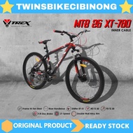 Sepeda Gunung MTB 26 TREX XT 780 Disc Brake 21 Speed