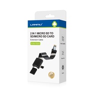 LANMU 2 in 1 Micro SD to SD/Micro SD Card Extension Cable Extender Adapter Compatible with Ender 3/P
