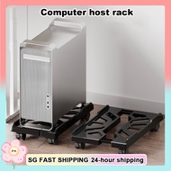【SG Stock】☀️☀️Retractable Cpu Stand Adjustable Cpu Roller Stand With Wheels For Computer Pc Case-Pc 