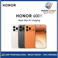[NEW] HONOR 600 Pro 5G /HONOR 600 5G 12GB+256GB | 12GB+512GB | Next-Gen AI Imaging | 7000mAh Battery