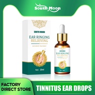 【Hot Sale】South Moon Ear Ringing Relieving Ear Drops หูอื้อหูหนวกหูบวม Discharge Otitis Media Fluid 