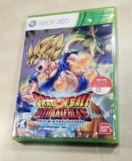 新品！XBOX 360日版遊戲- 七龍珠 終極炸裂（瘋電玩）