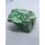 D5862 Natural Raw Ore Green Moonlight Stone Ornaments Refraction Light
