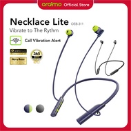 oraimo Kalung Headset Tali Leher Nirkabel Bluetooth Lite 30H Pengingat Getaran Enc Mega Suara Bass O