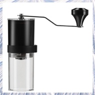 (NDPB) Bearing Adjustable Manual Coffee Grinder Double Hand Crank Professional Ceramic Grinding Core