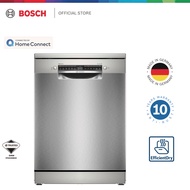 [NEW] Bosch Series 4 Freestanding Dishwasher - 60cm, Brushed Steel Anti-Fingerprint, Home Connect - 