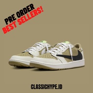 Travis Scott X Air Jordan 1 Low Golf Neutral Olive